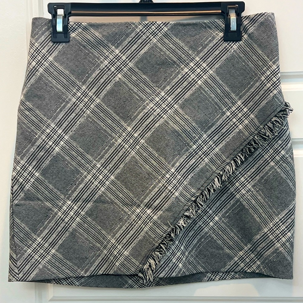 Grey flannel Free People Mini Skirt Sz 6